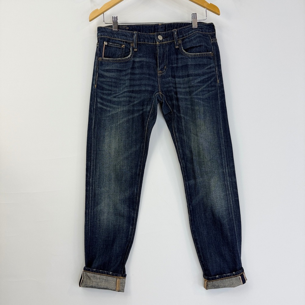 Denim & Supply Ralph Lauren selvedge Jeans Women 26 Dark Wash Skinny Boyfriend